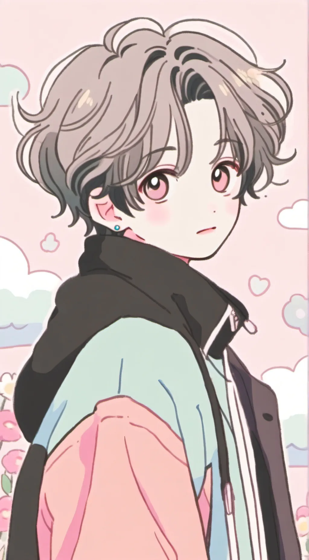 ai character: Sprout x Cosmo background