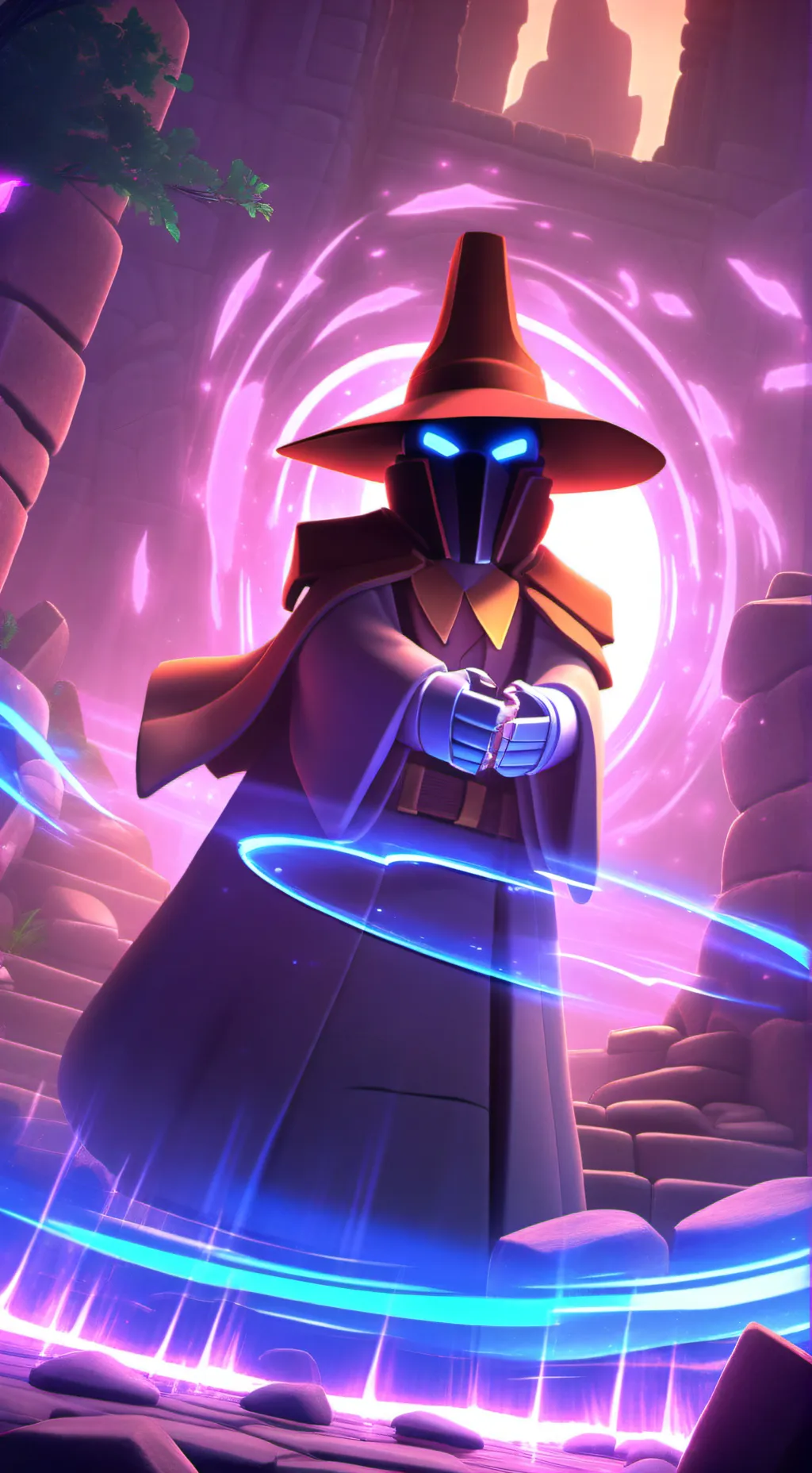 ai character: ??? background