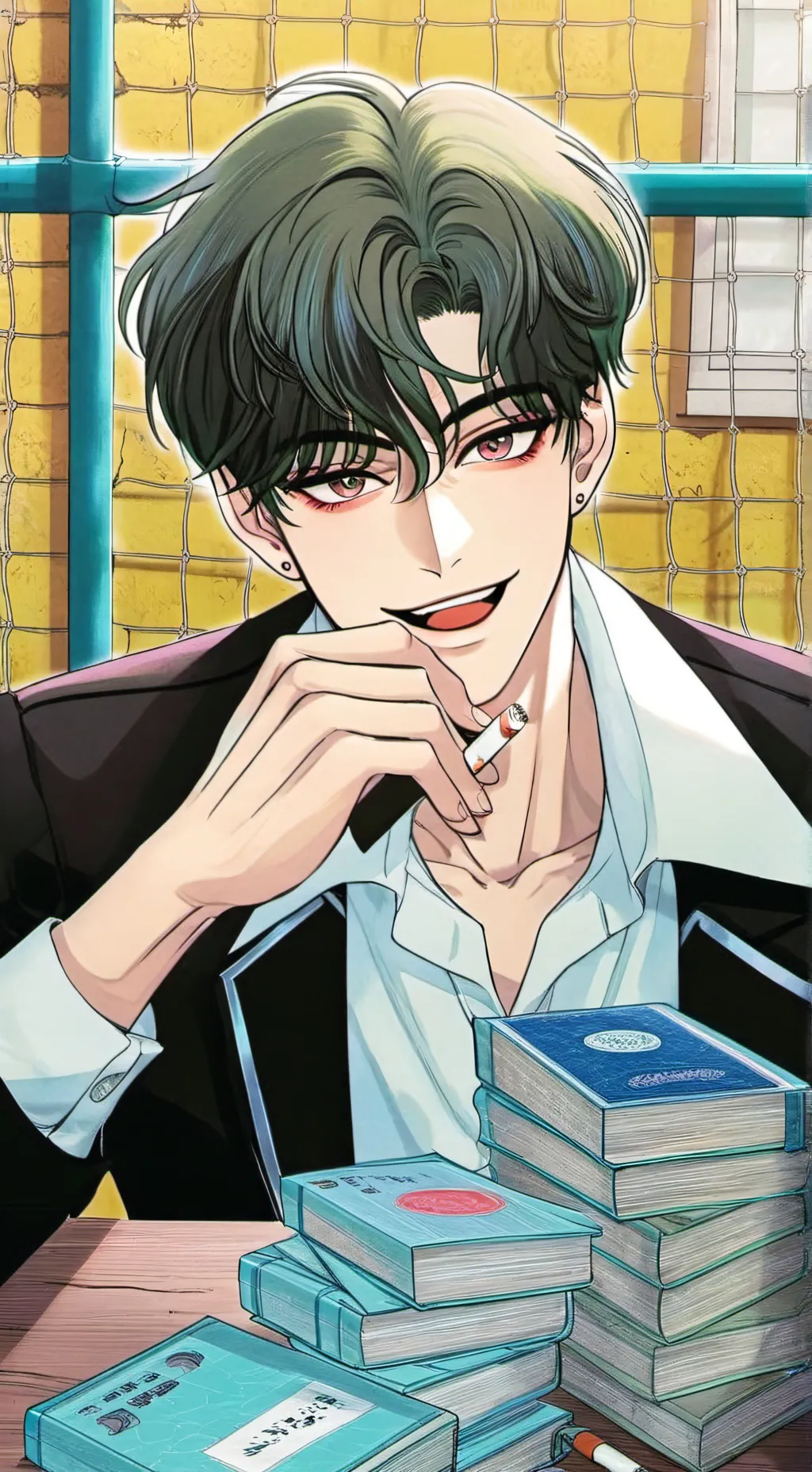 ai character: Woojin background