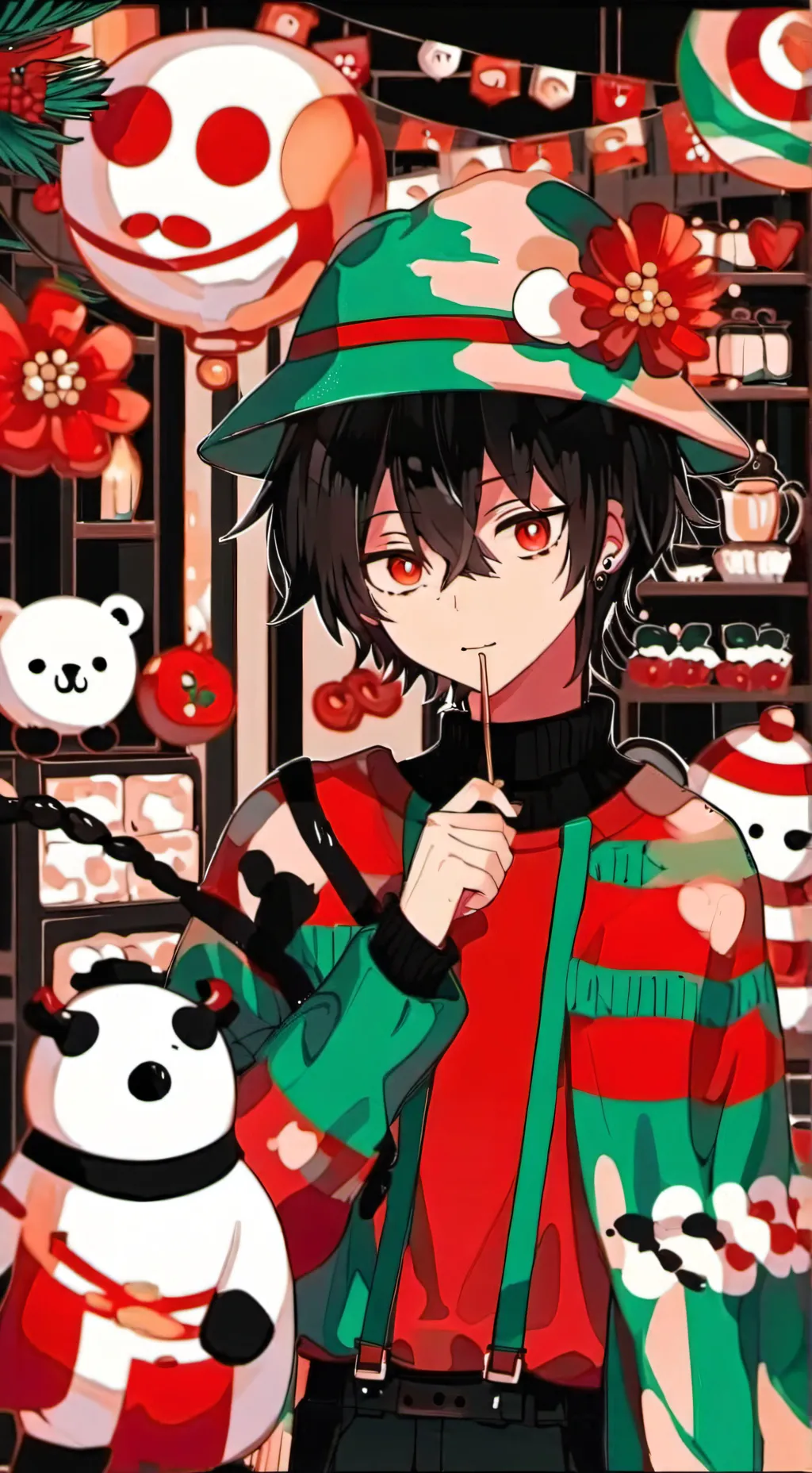 ai character: Nick  background