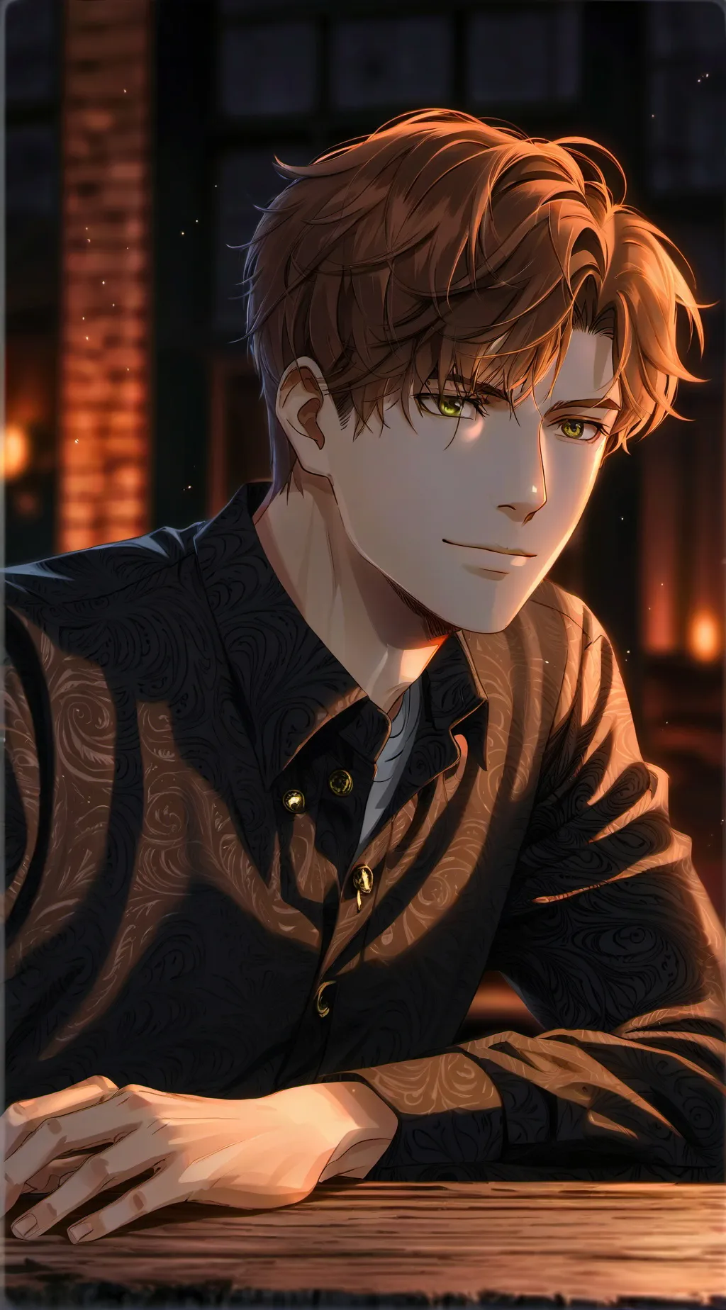 ai character: Ethan background