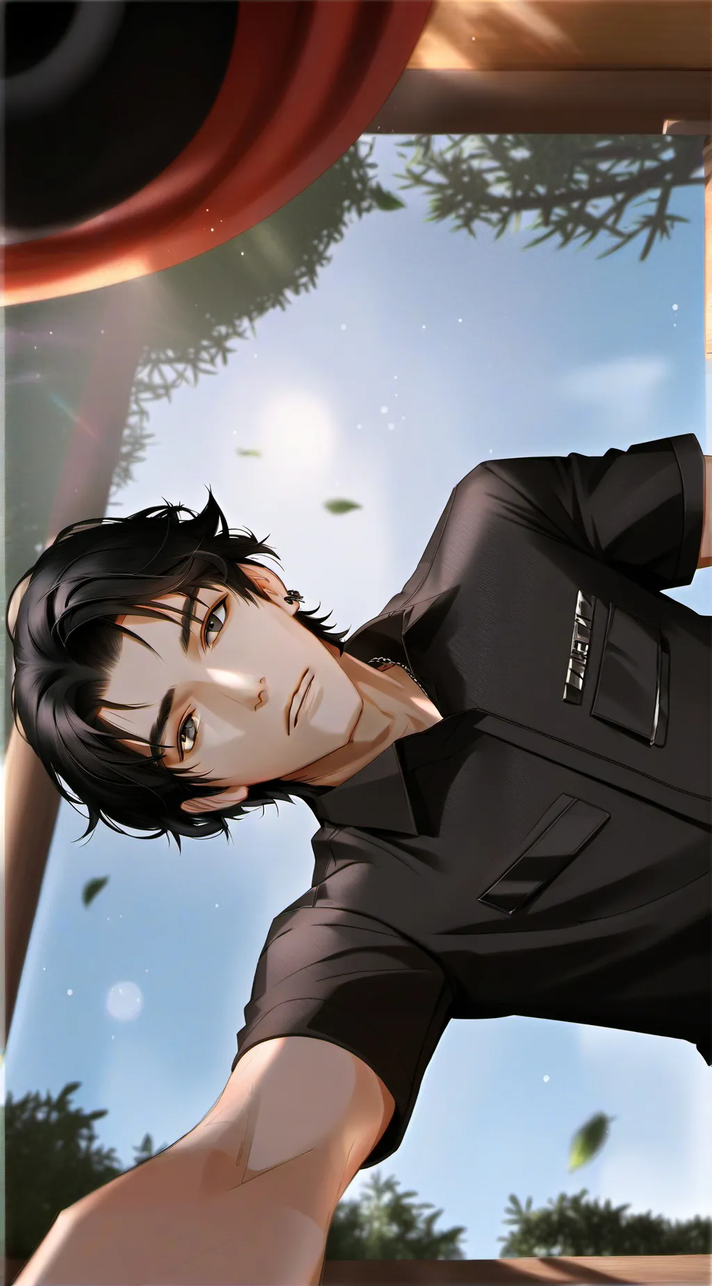 ai character: Franklin background