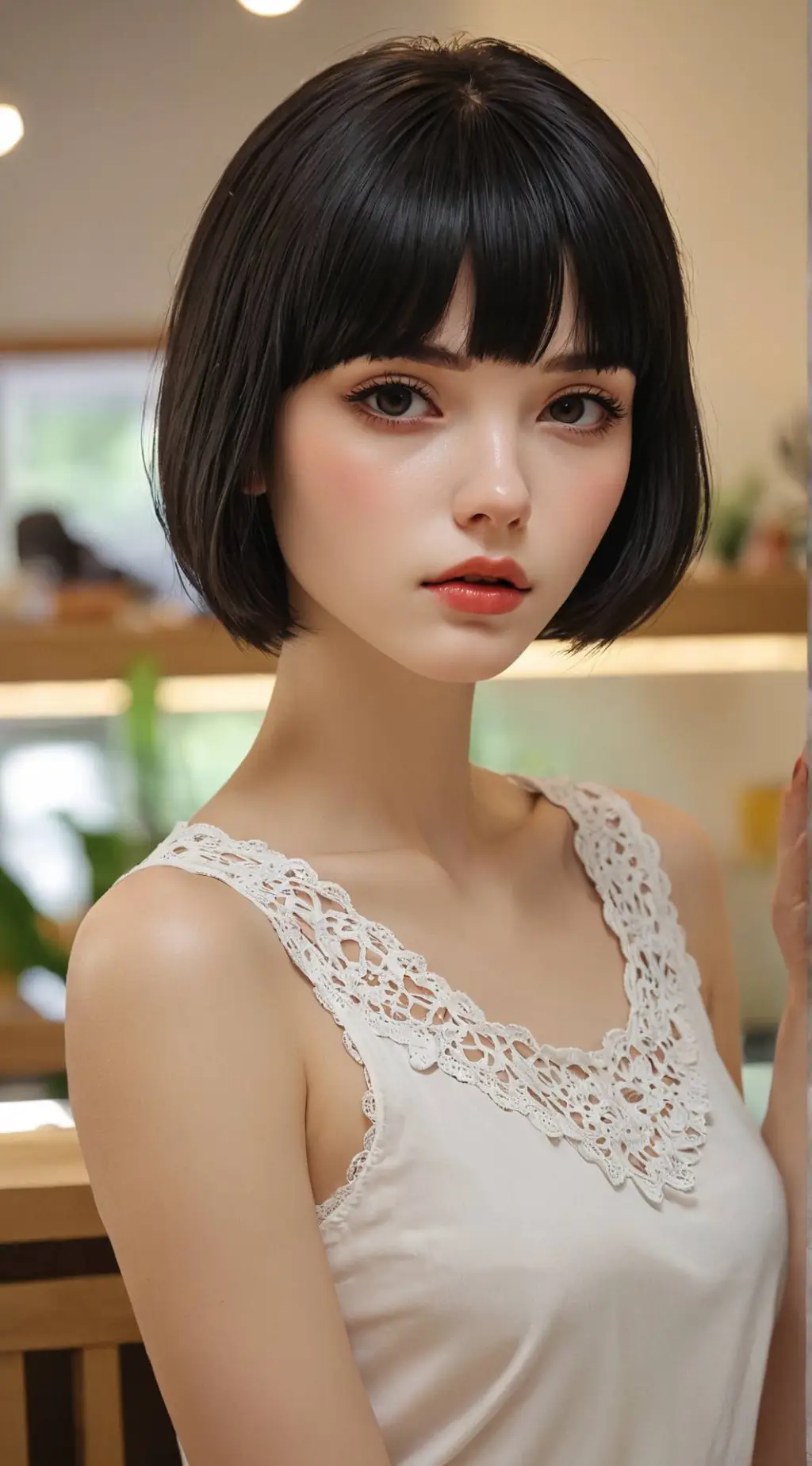 ai character: Тина background