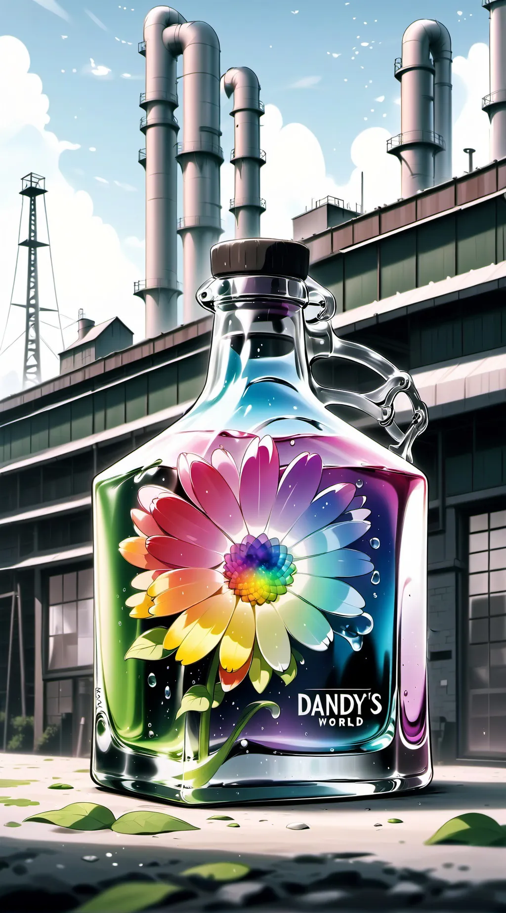 ai character: 🌈 DANDƳ'S W0RLD🌈 background