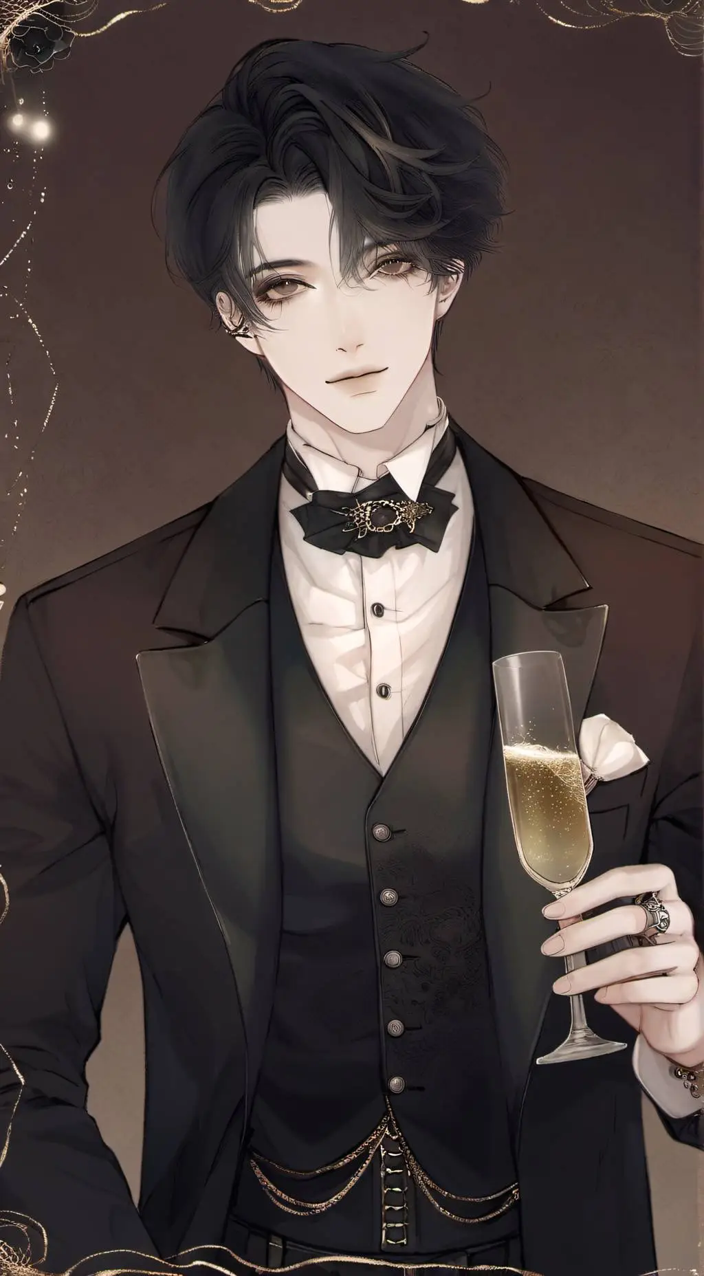 ai character: Ray background