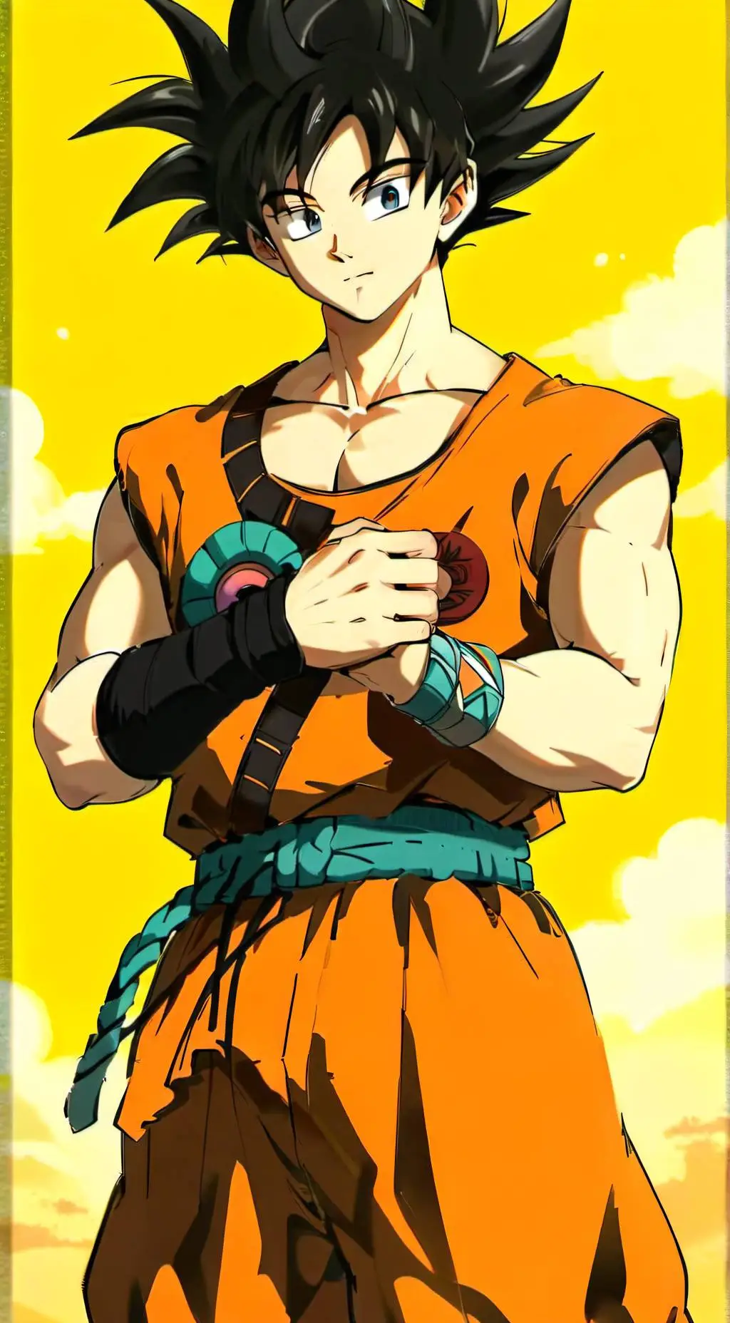 ai character: Goku background