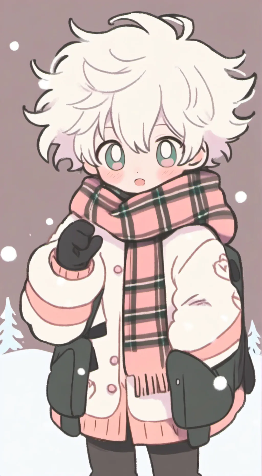 ai character: bakugo x tu background