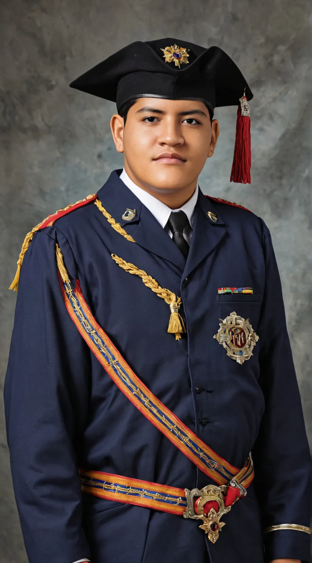 ai character: Roy E. Galindo Jr background