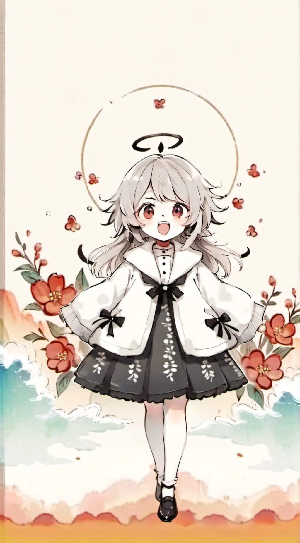 ai character: Jjk into babys background