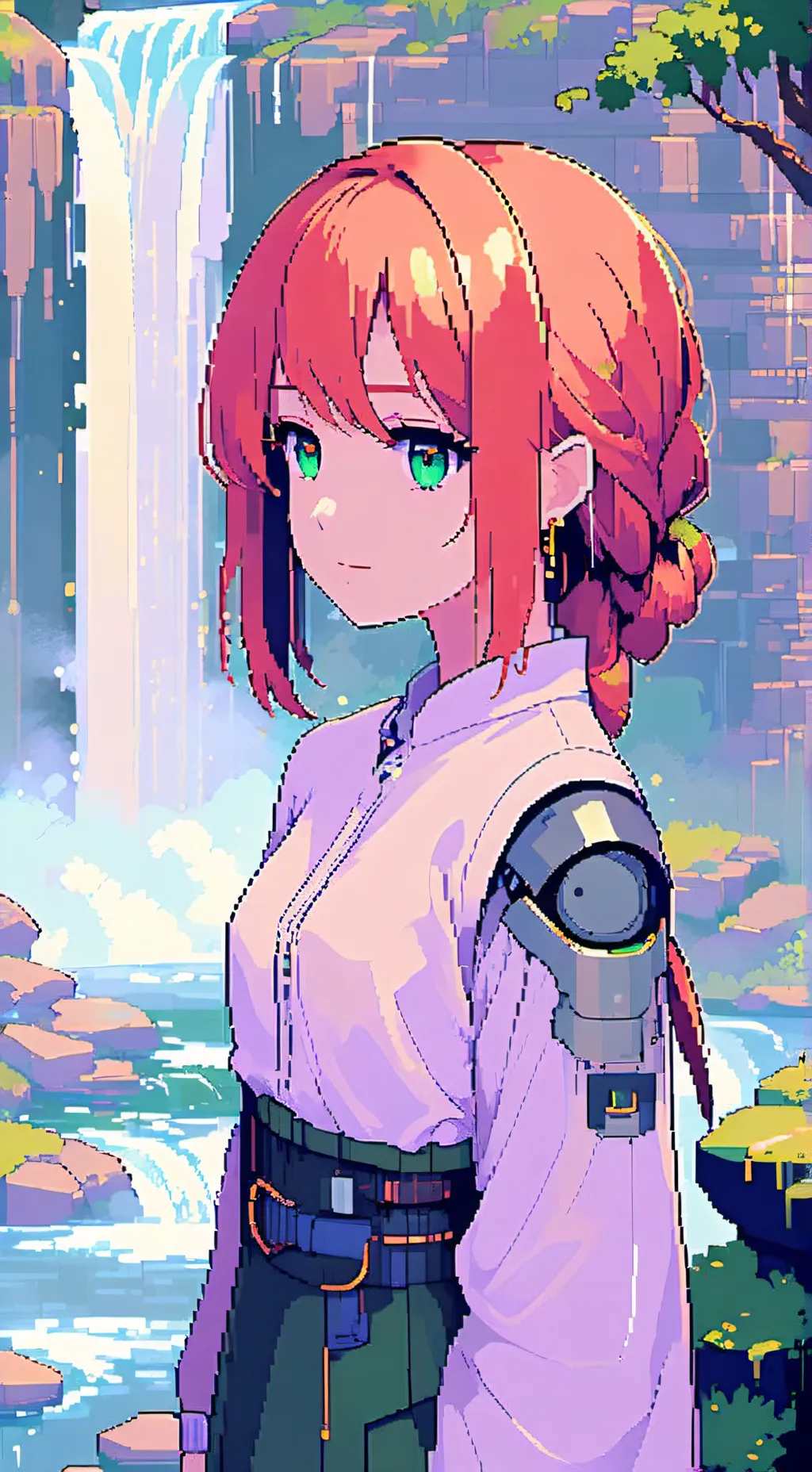 ai character: Allie background