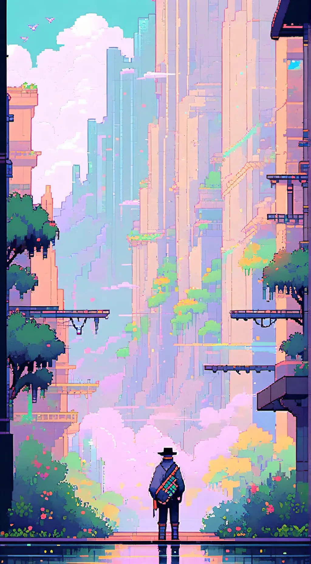 ai character: kny background