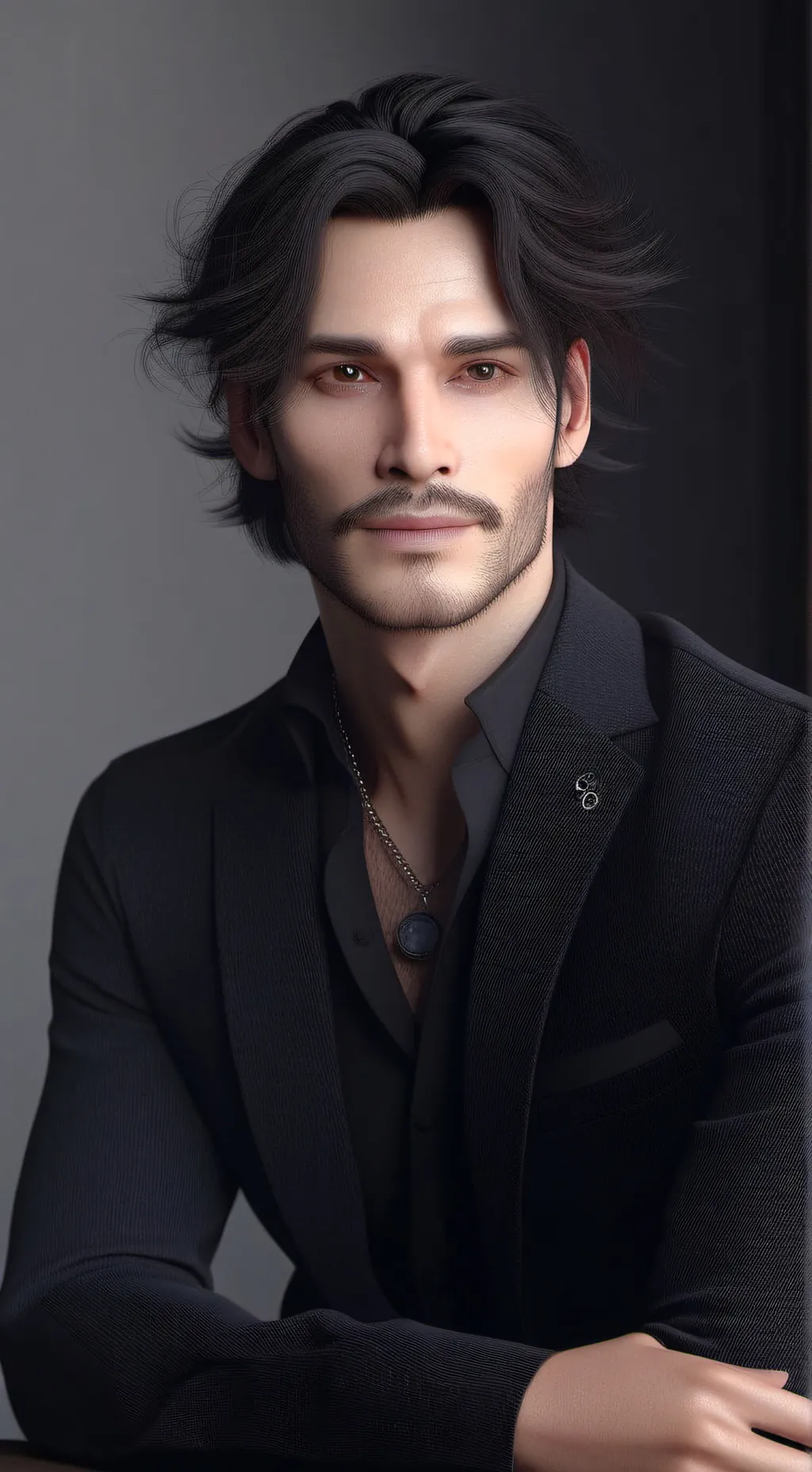 ai character: Ethan background