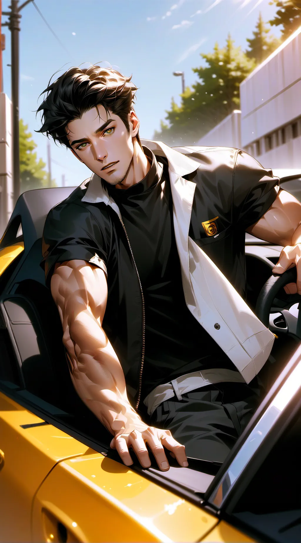 ai character: Matis  background