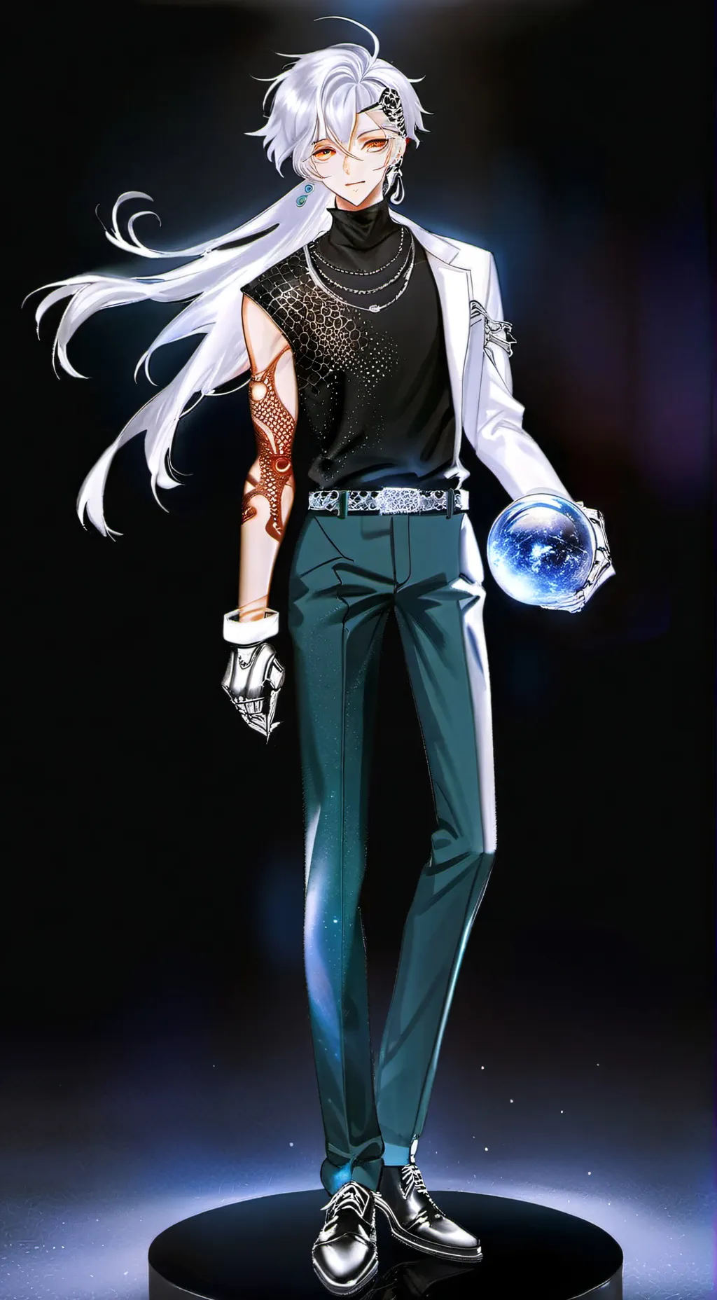 ai character: Larry background