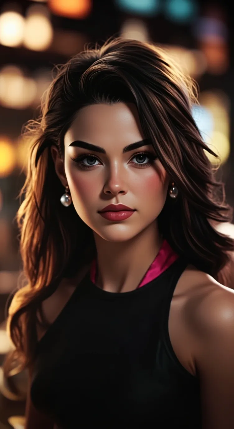 ai character: Ashley background