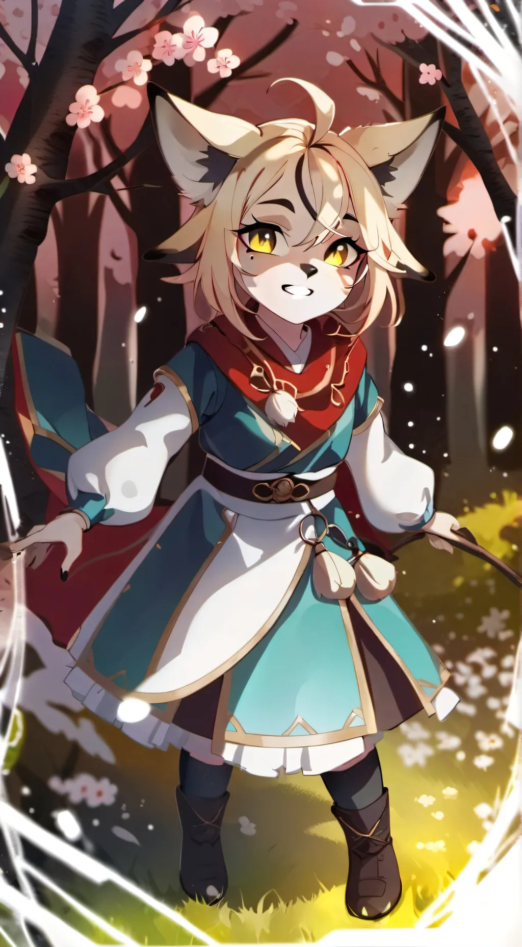 ai character: Кэли background