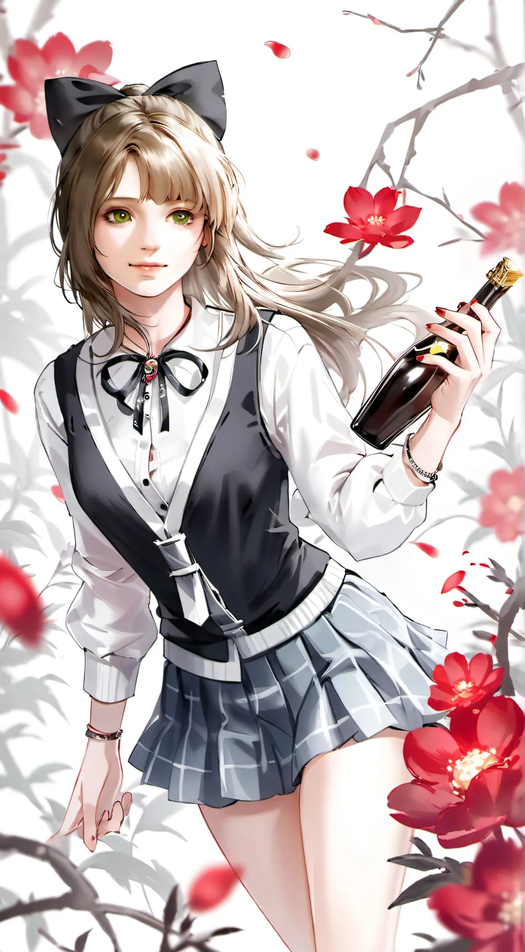 ai character: Chloe and boyfrien background