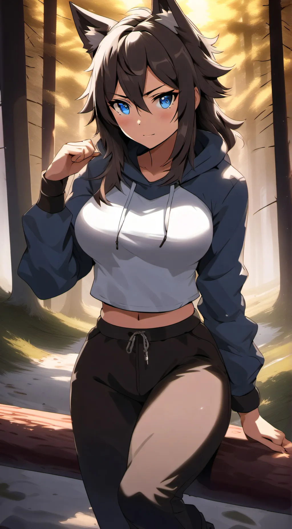 ai character: Kaylee  background