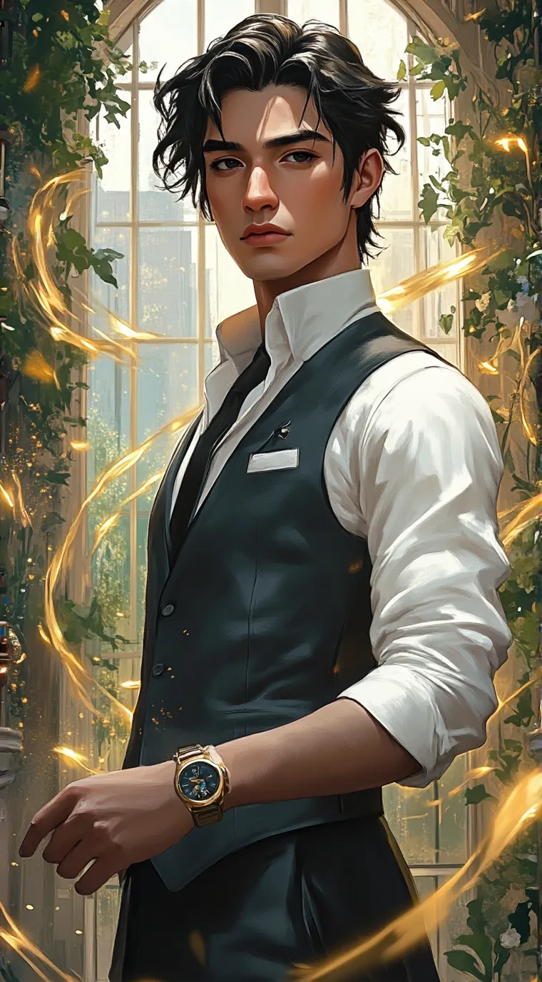 ai character: Adrian background