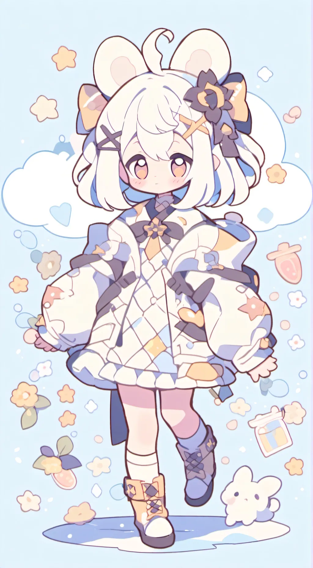 ai character: bakugo background