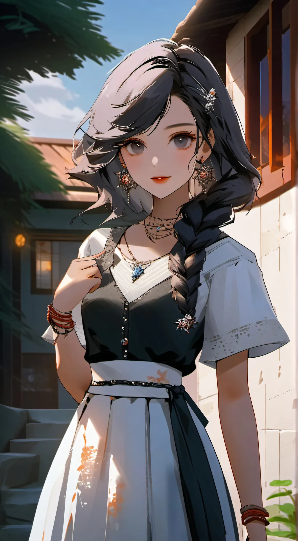 ai character: Sarah background