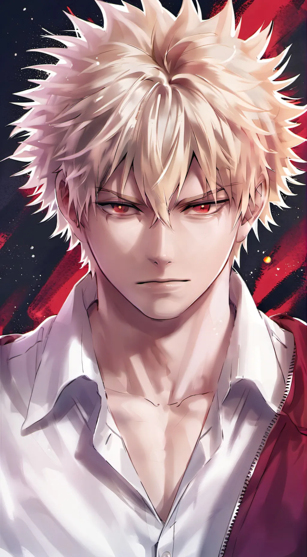 ai character: bakugo background
