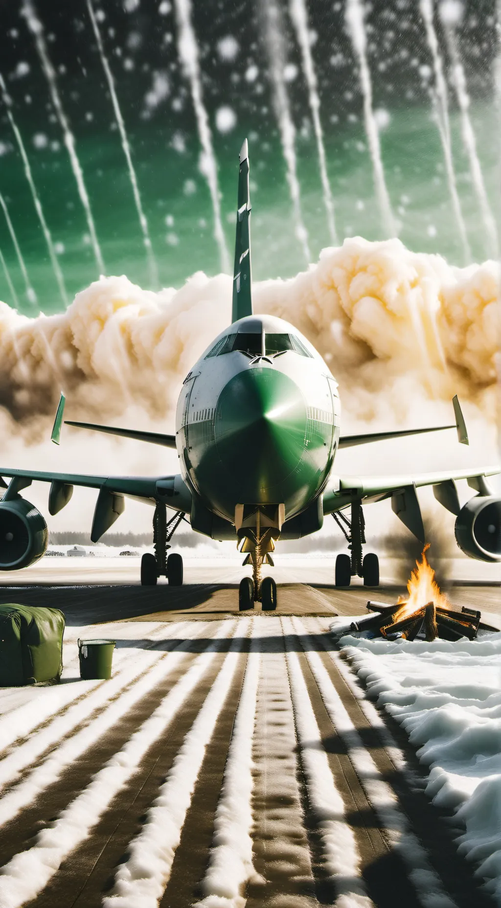 ai character: Snowday background