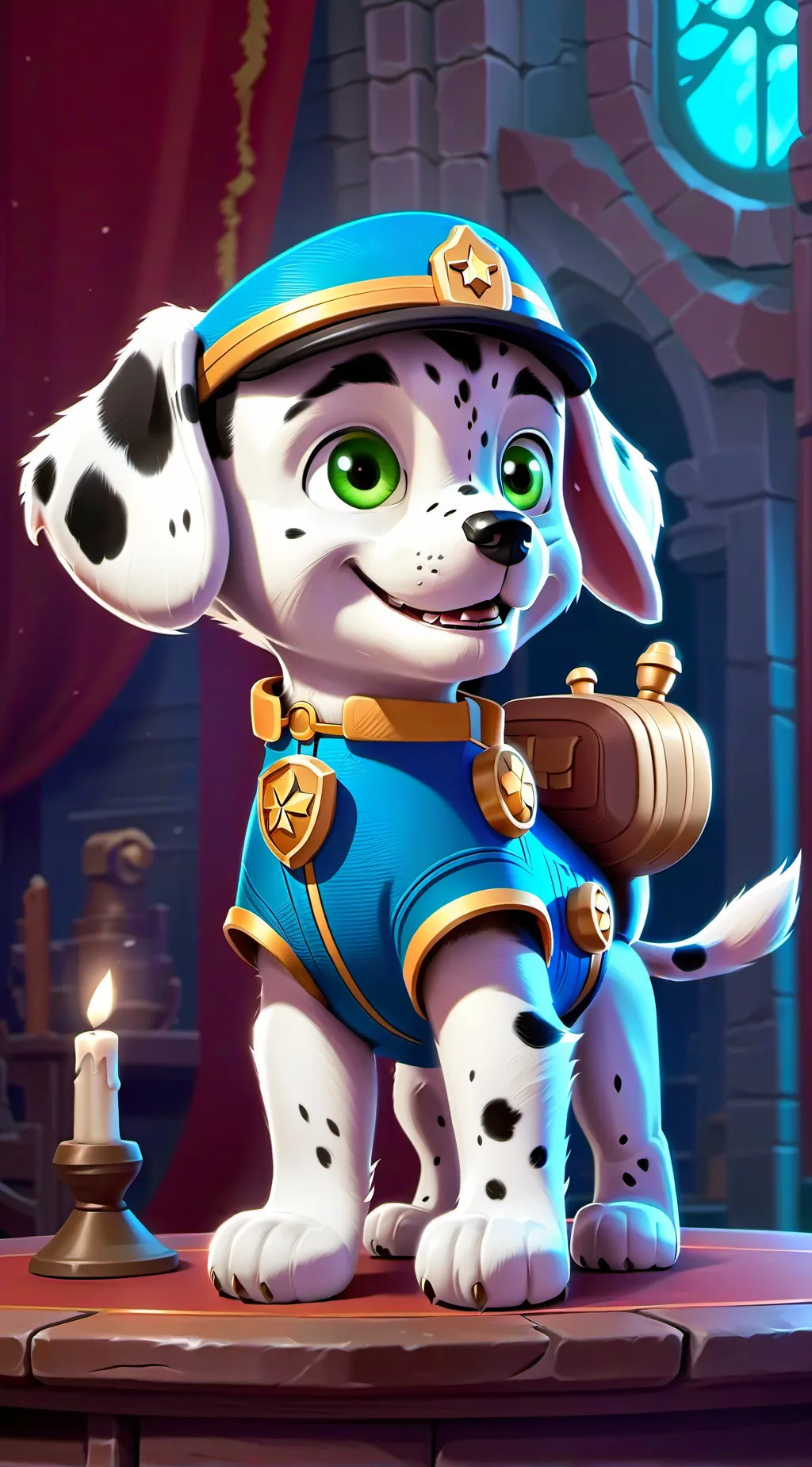 ai character: Marshall background