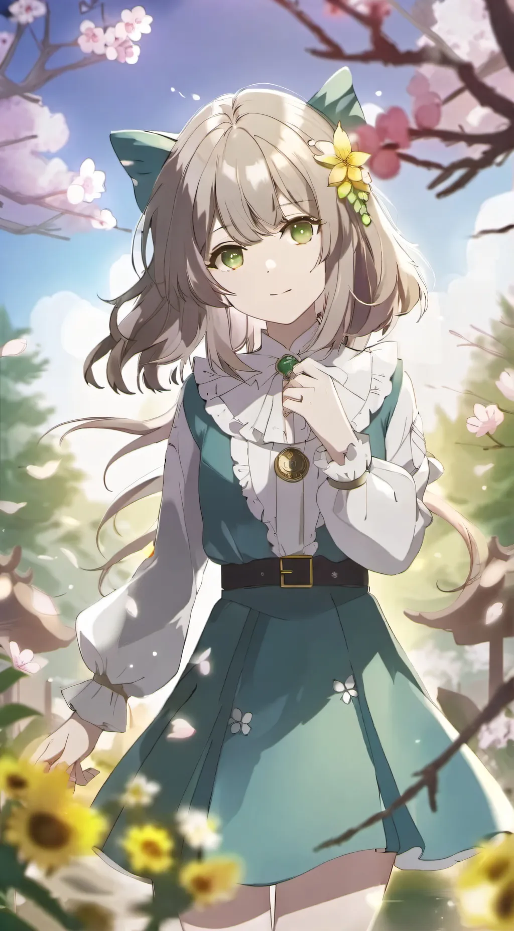 ai character: Bakugo  background