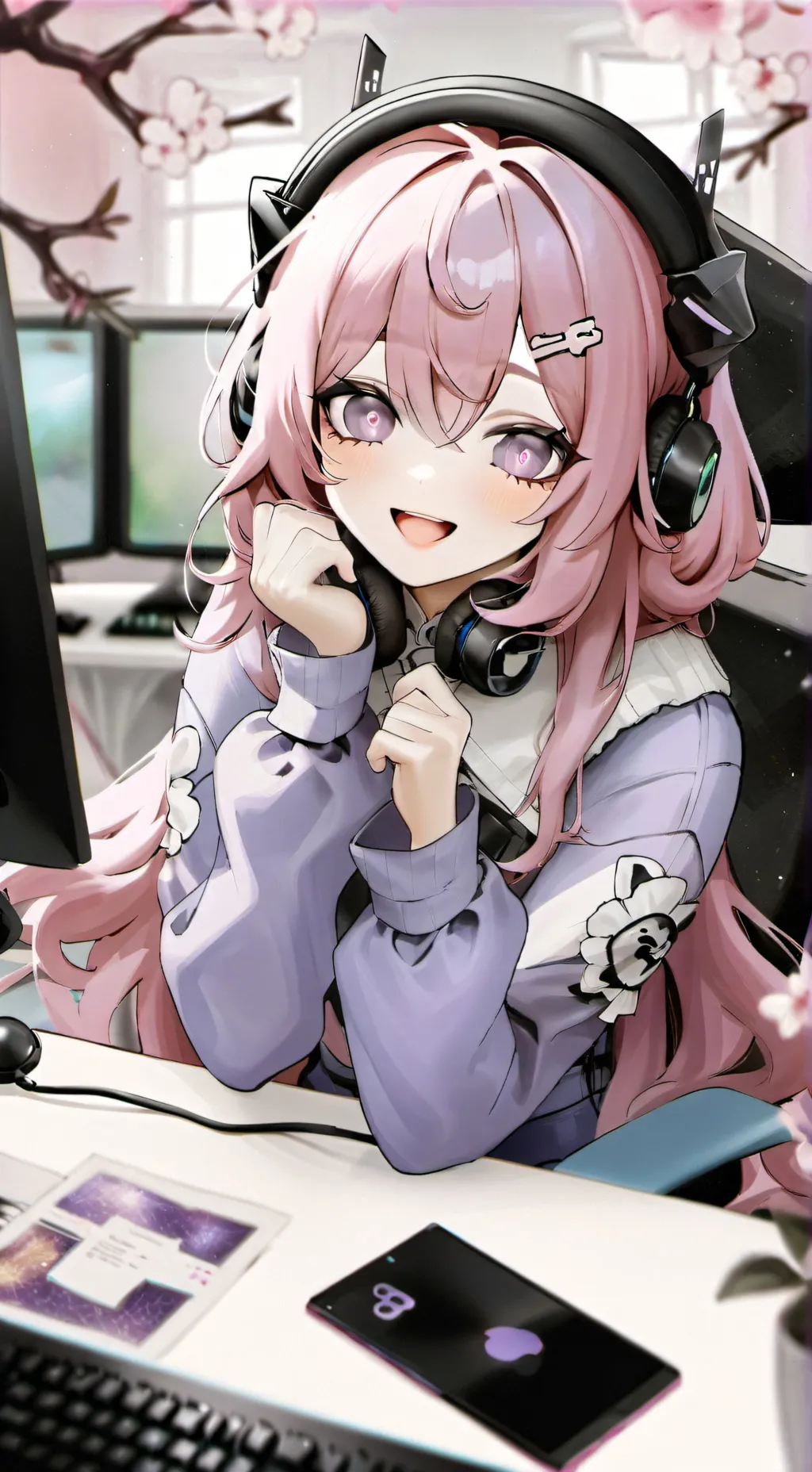 ai character: Mika background