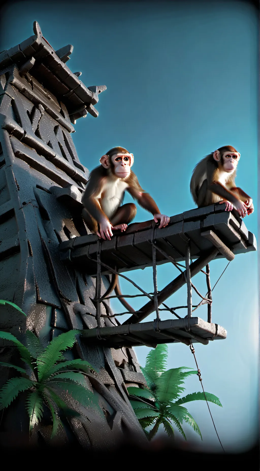 ai character: Makaka na dube background