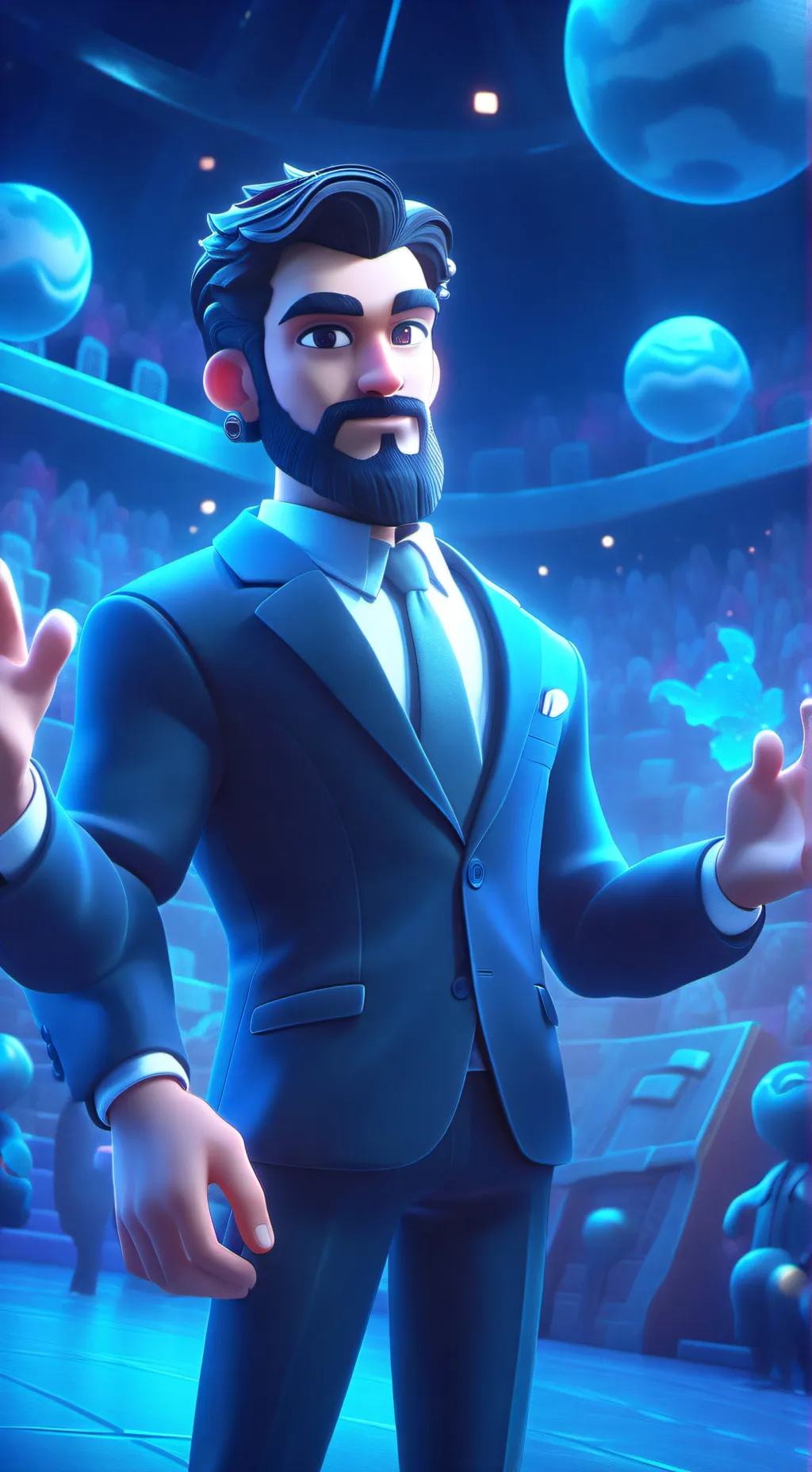 ai character: Kevin Cersiys  background