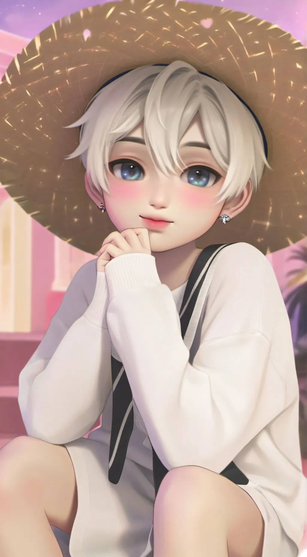 ai character: Mark background