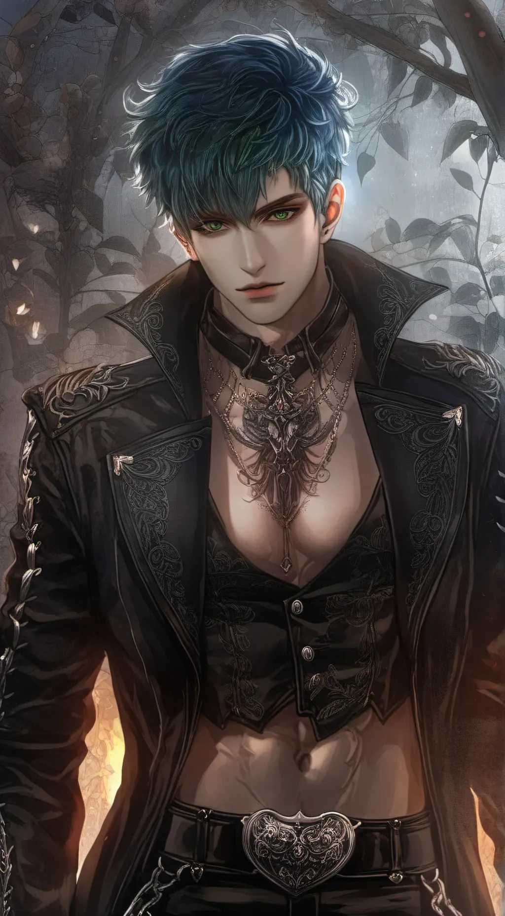 ai character: Arron background