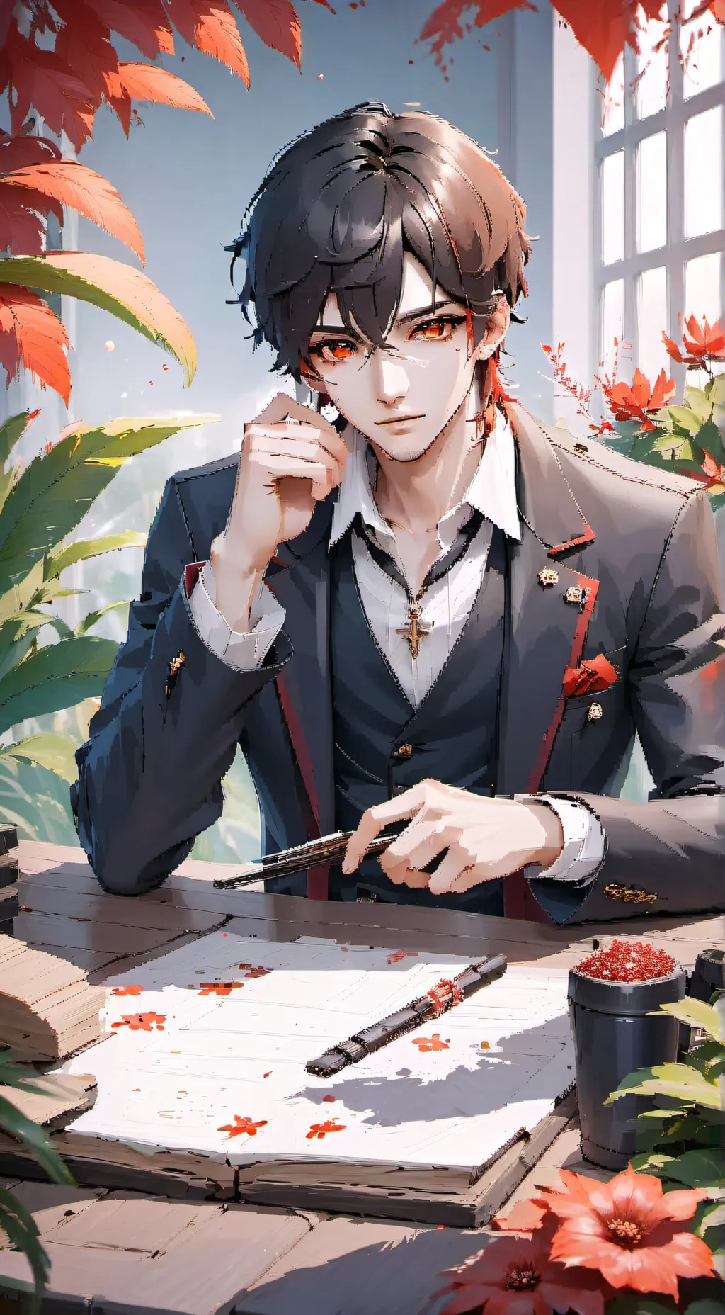 ai character: Kyle background