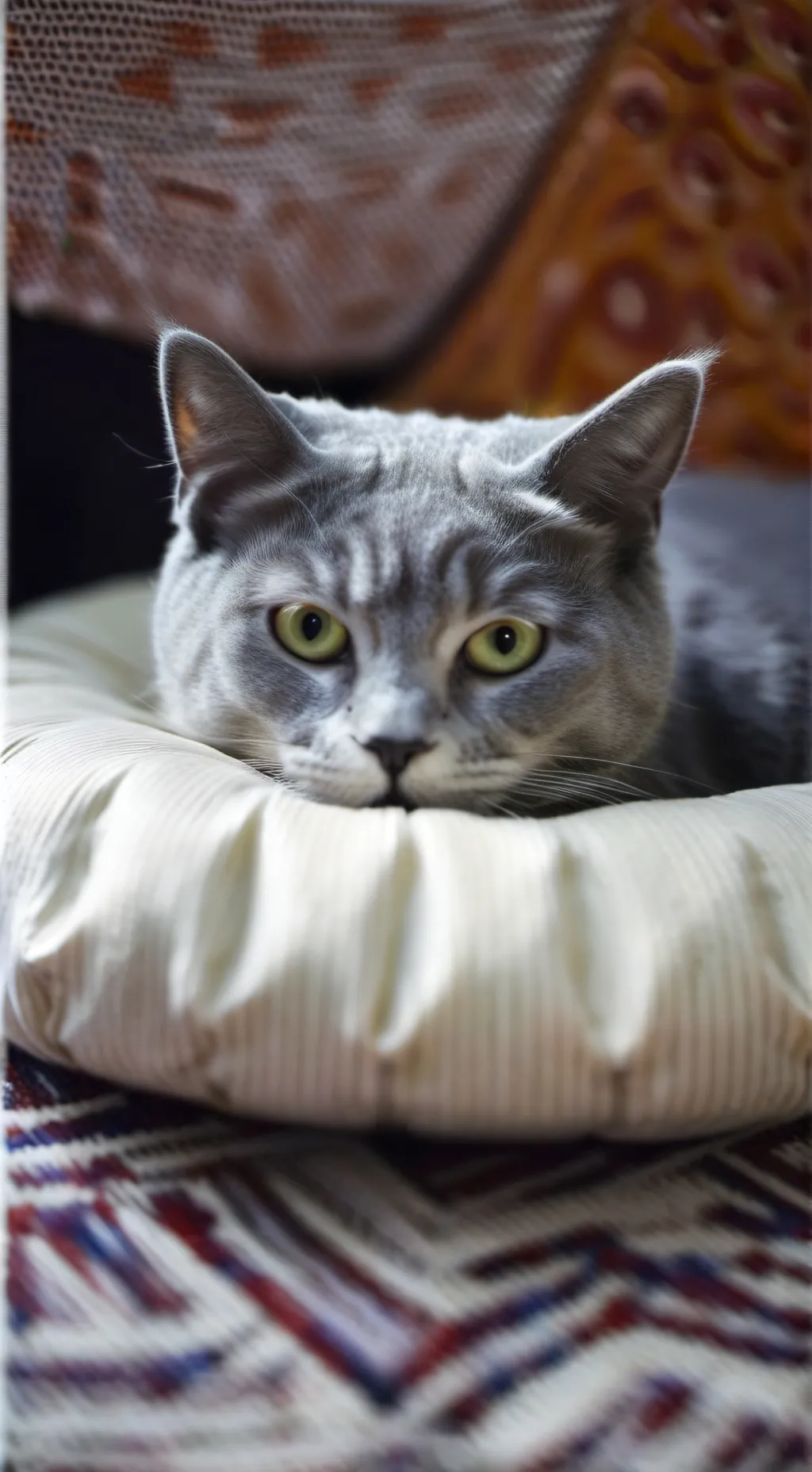 ai character: it's just a cat :3 background