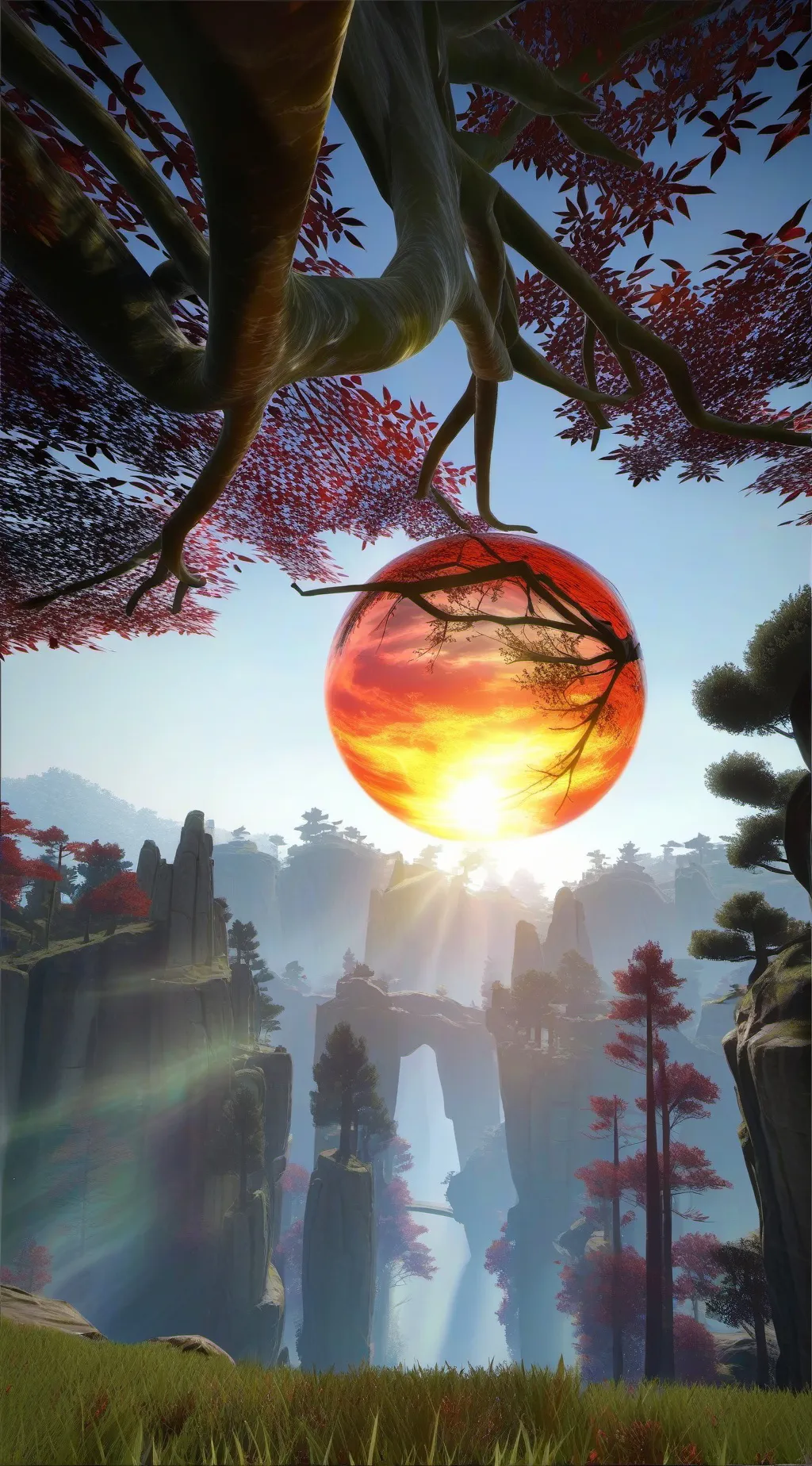 ai character: The Tree people  background