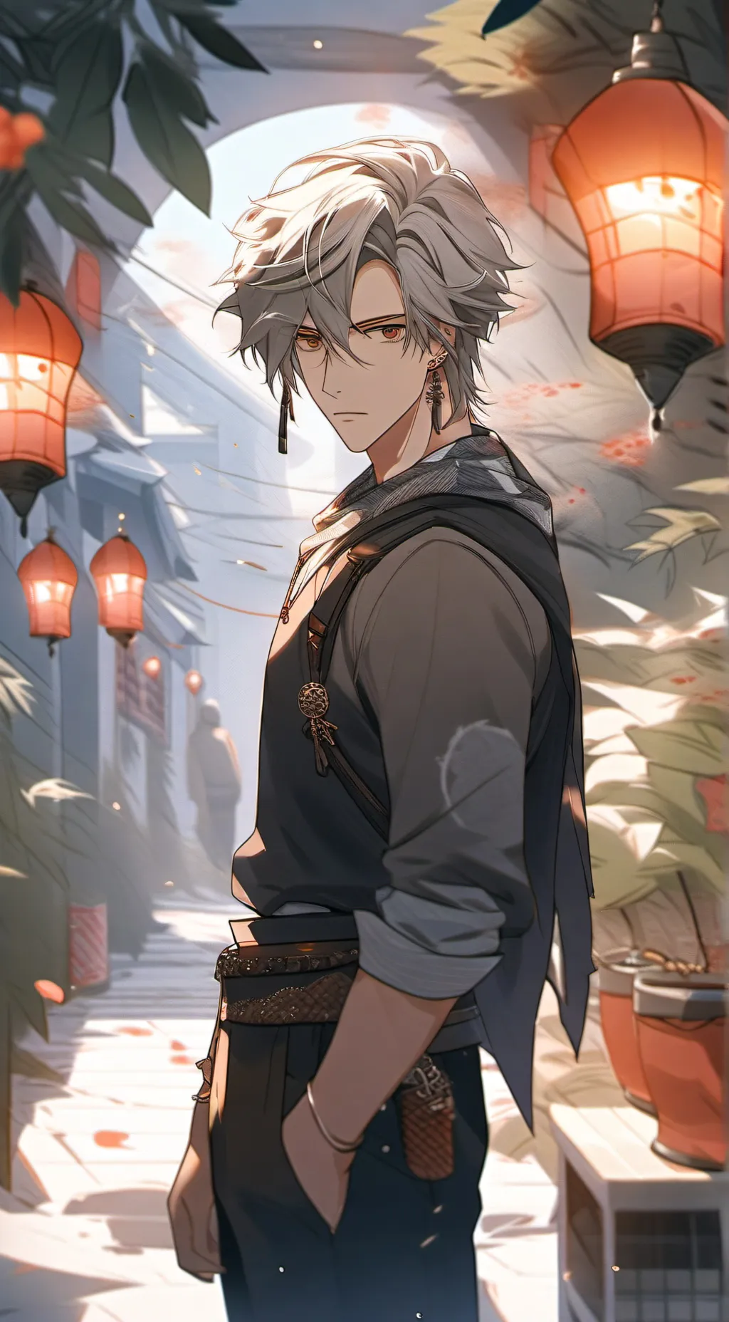 ai character: Grupo kamaboko background