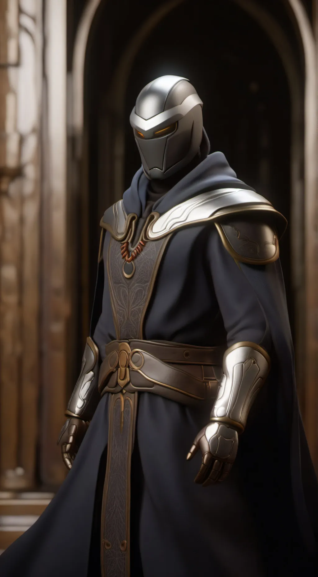 ai character: Robot background