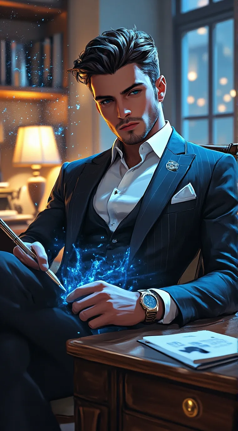 ai character: Adrian background