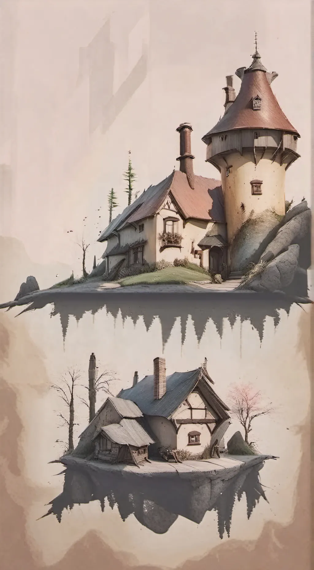 ai character: The burrow  background