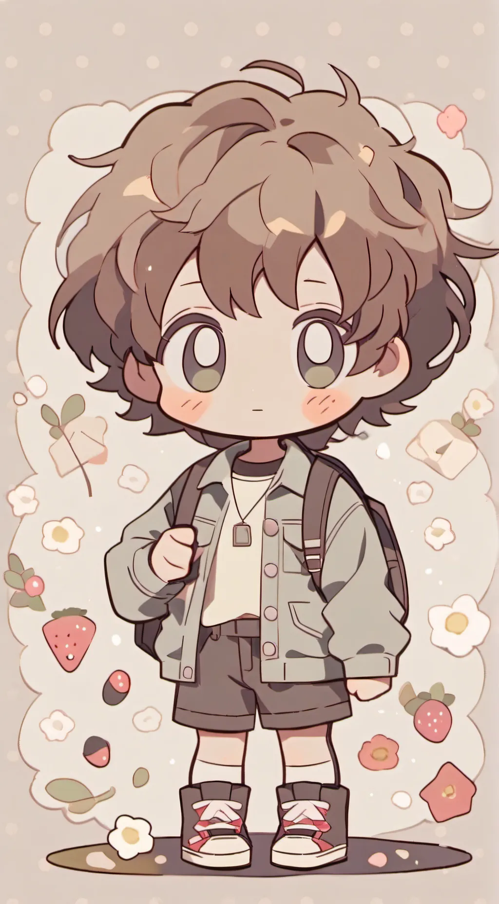 ai character: stranger things  background