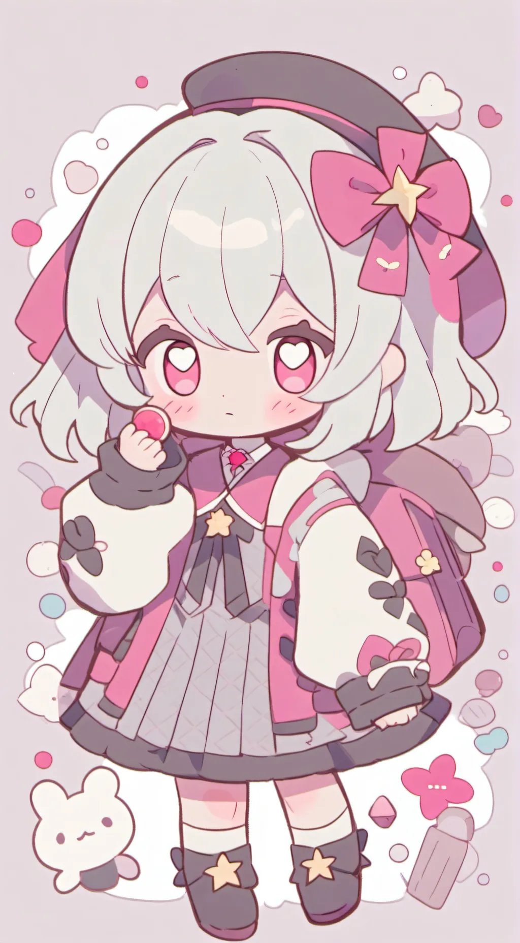 ai character: Valentina  background