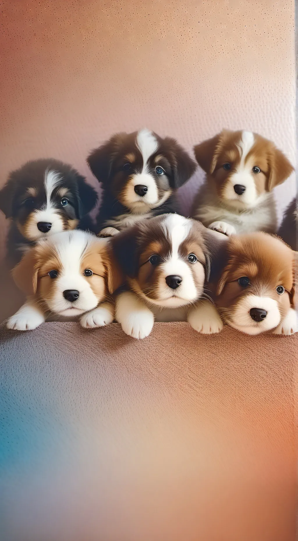 ai character: six cuties background