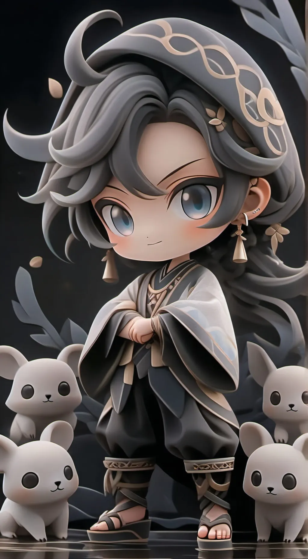 ai character: Husk  background