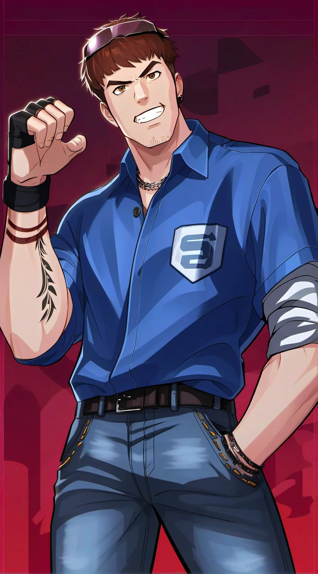 ai character: Russell Northrop background