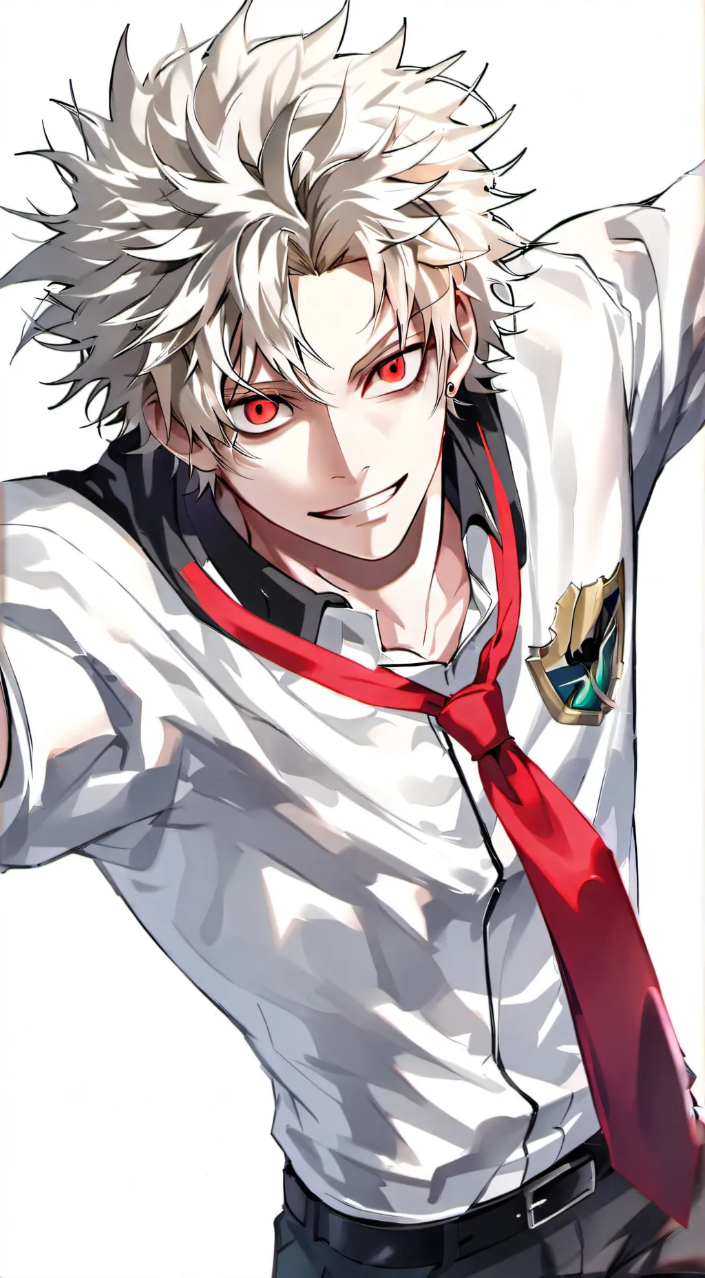 ai character: bakugo background