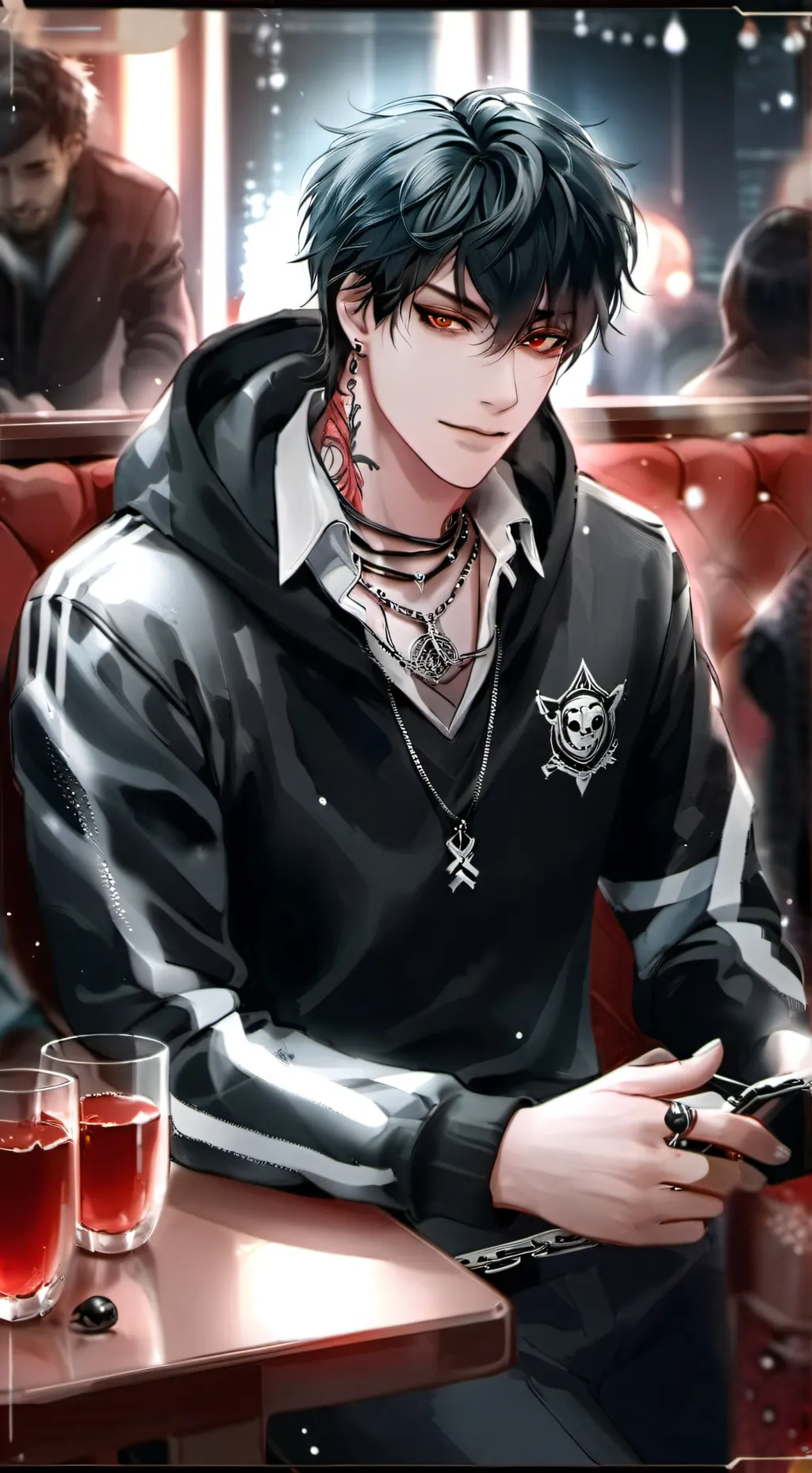 ai character: Кайто background