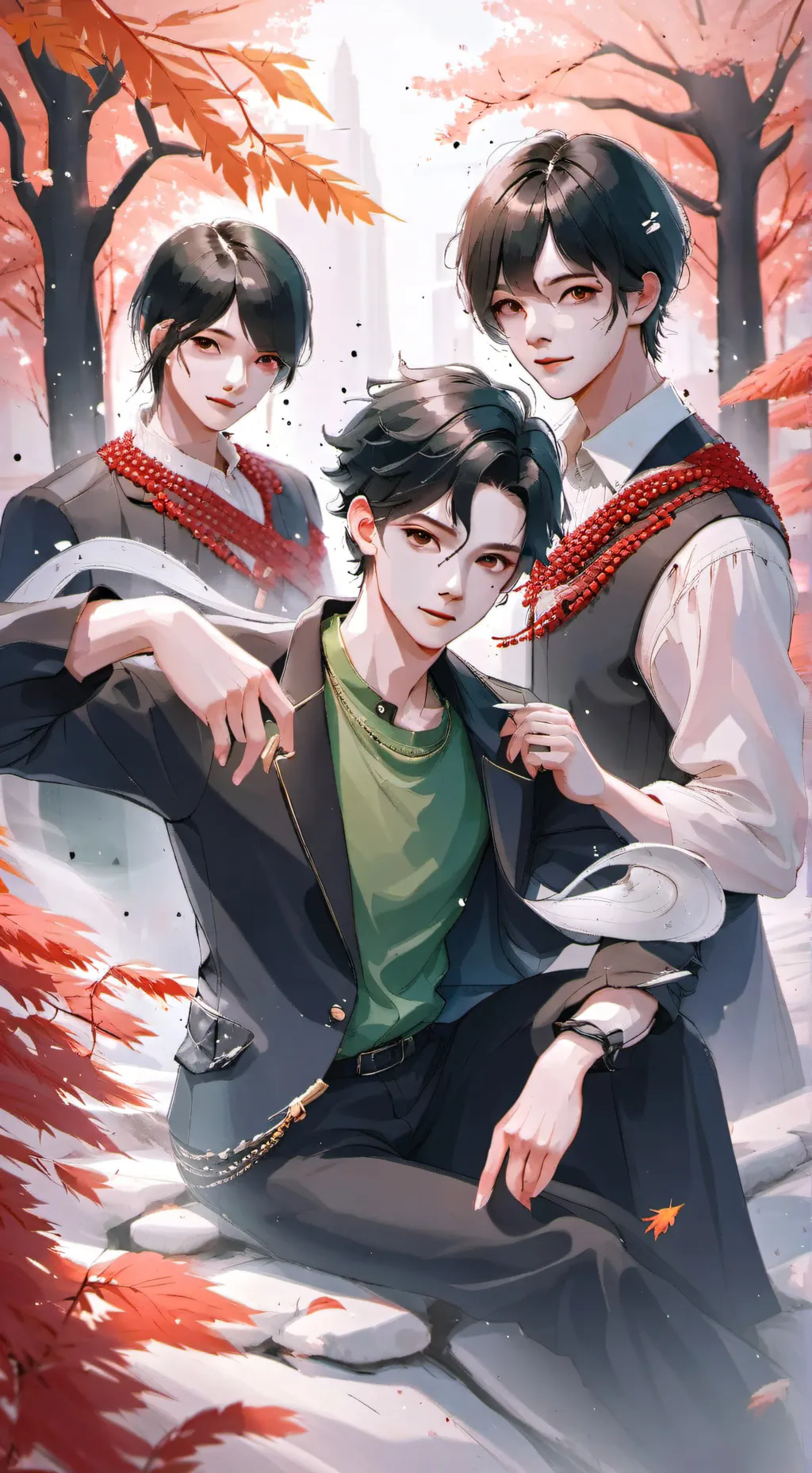 ai character: Xavier bolton background