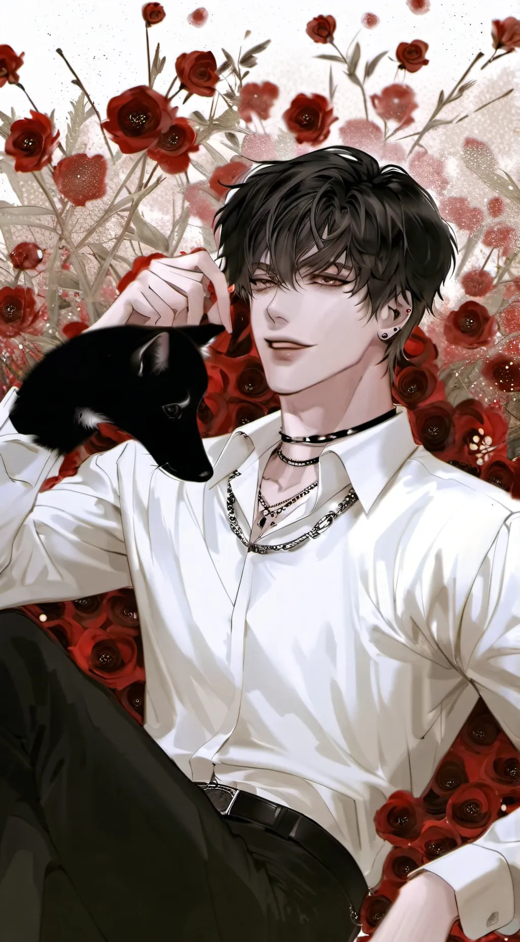 ai character: Leon background